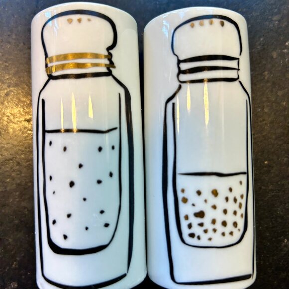 Kate Spade Daisy Place by Lenox Salt & Pepper Shakers - Picture 2 of 7